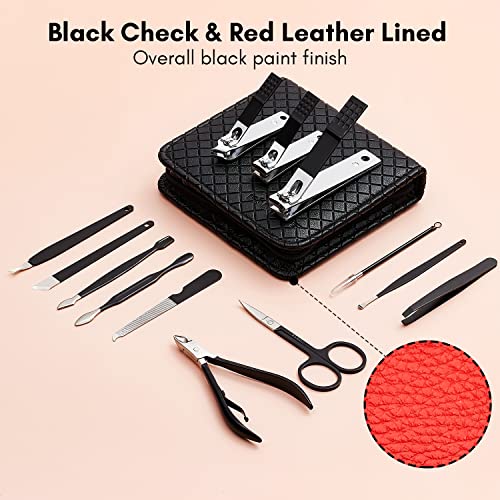 FAMILIFE Manicure Set Professional Manicure Kit 11 in 1 Gift Set for Women and Men Nail Kit and Nail Clippers 13PCS Nail Kit Nail Cutter Men Grooming Kit Pedicure Set Professional Manicure Set Steel