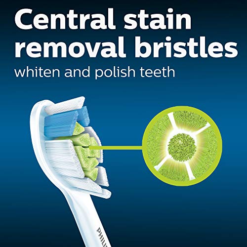 Philips Sonicare Genuine W DiamondClean Replacement Toothbrush Heads, 3 Brush Heads, White, HX6063/65 & for Kids 7+ Genuine Replacement Toothbrush Heads, 2 Brush Heads