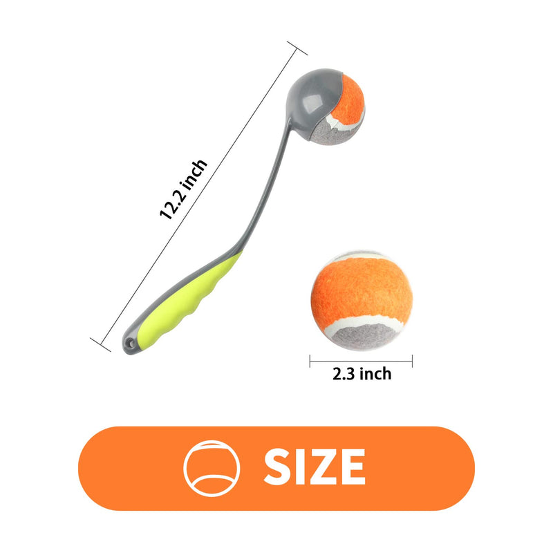 PAWISE Dog Ball Launcher, Dog Fetch Toy,12.2'' Dog Ball Thrower with 2.3'' Ball 1-pack - BeesActive Australia
