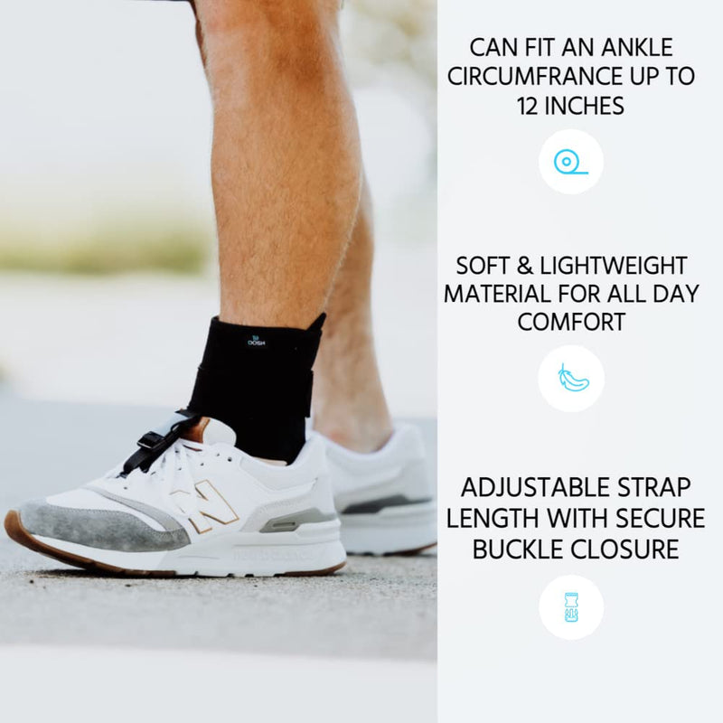 Dosh AFO Foot Drop Brace - Drop Foot Brace for Walking - AFO - Unisex (Black) Black - BeesActive Australia