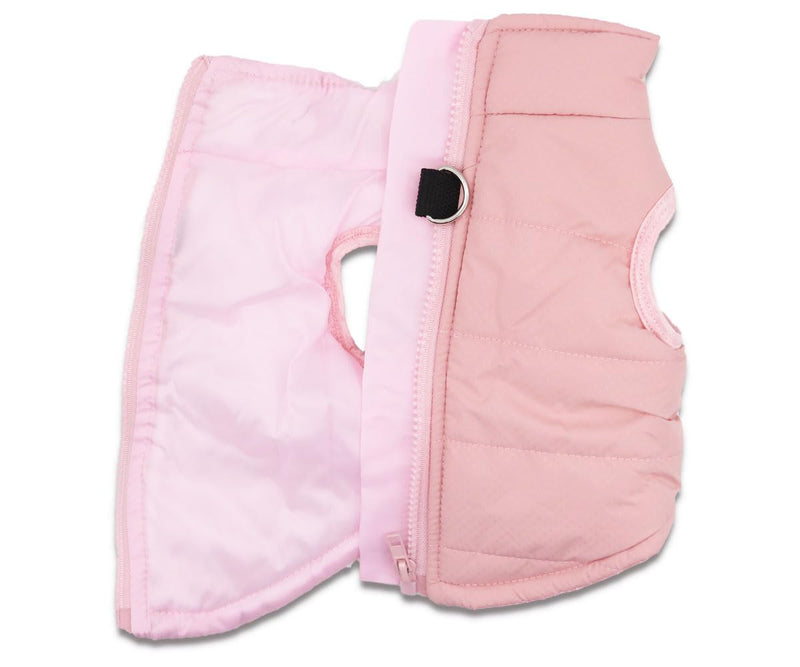 Small Dog Coats Warm Winter Dog Jacket Pet Dog Jackets Puppy Cold Weather Coat Pet Clothes for Small Dogs, Pink, Small - BeesActive Australia
