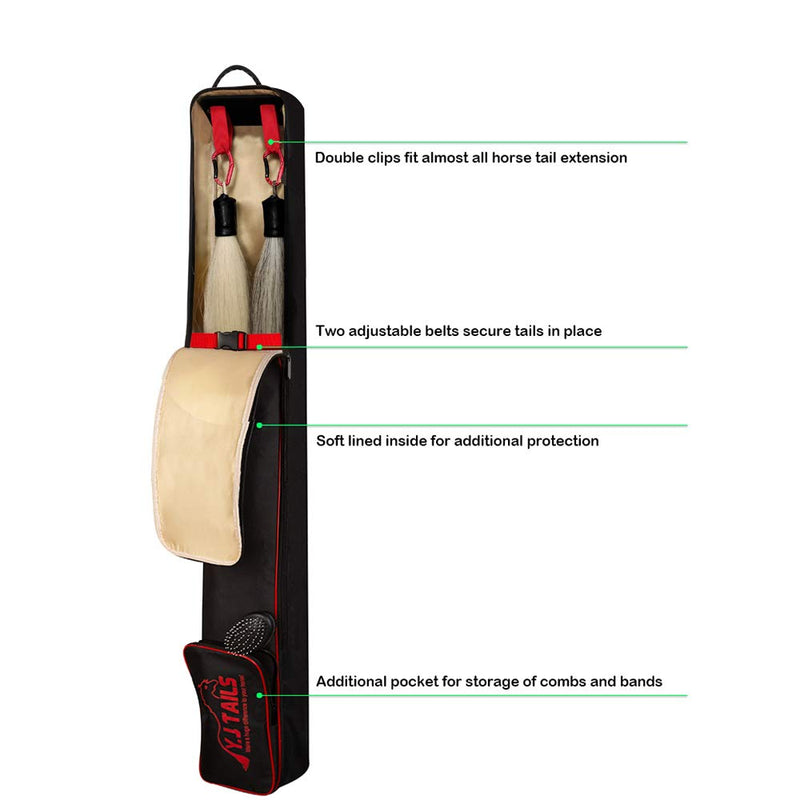 Horse Tail Extension Bag, Horse Brush - BeesActive Australia