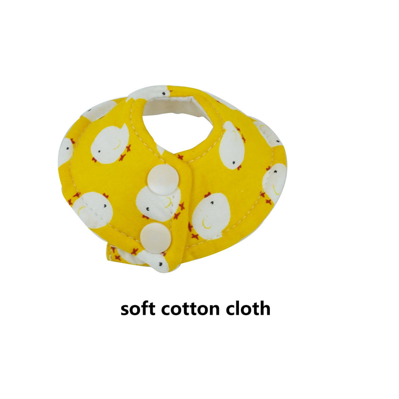 Bird Collars for Monk Parakeets Feather Plucking,Sun Conures Anti-bite Elizabethan Soft Collars,Cockatiels Parrot Recovery Cones Neck Quaker Parrot Feather Protection Collar with Wood Hanger Yellow-B - BeesActive Australia
