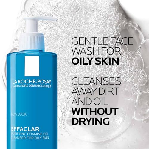 La Roche-Posay Effaclar Foaming Gel Cleanser for Oily Skin 13.52 Fl Oz (Pack of 1)