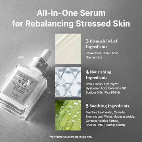 Dr.Althea 345 Relief Serum, Korean Vegan Skin Care, 1.01 Fl Oz 1.01 Fl Oz (Pack of 1)