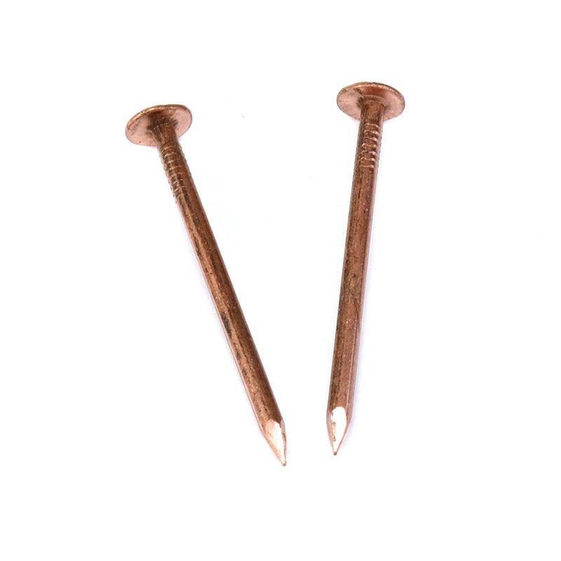 MY MIRONEY 15 Pack 2 Inch Copper Nails Solid Copper Nail Spikes for Slating & Roofing 2" - BeesActive Australia