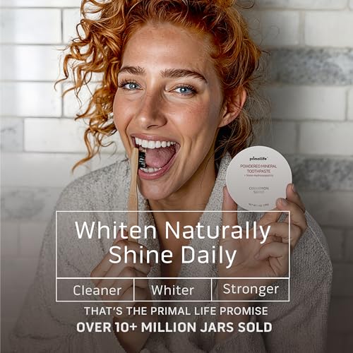 Primal Life Organics - Dirty Mouth Toothpowder, Flavored Essential Oils with Natural Kaolin & Bentonite Clay, Organic, Vegan (1 Ounce (Pack of 1), Cinnamon) 1 Ounce (Pack of 1)