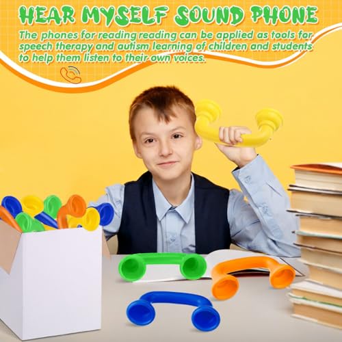 30pcs Classroom Pronunciation Training Phone, Bright Colors