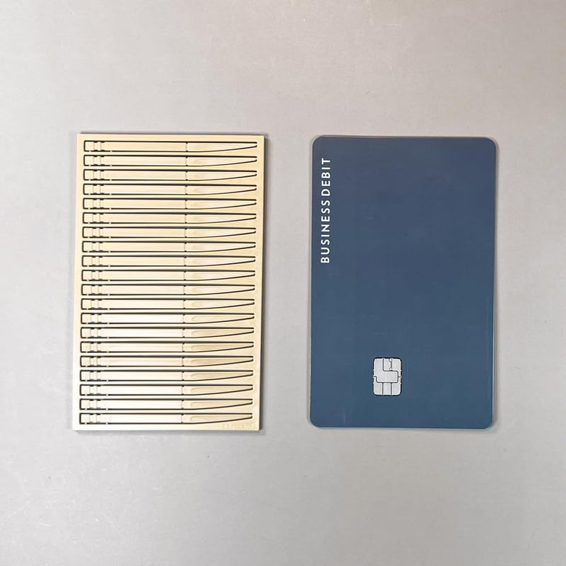 100 count – First toothpicks designed to fit and travel with us in our wallet for an easy way to access a toothpick anywhere anytime – includes a RFID blocking protective card sleeve - BeesActive Australia