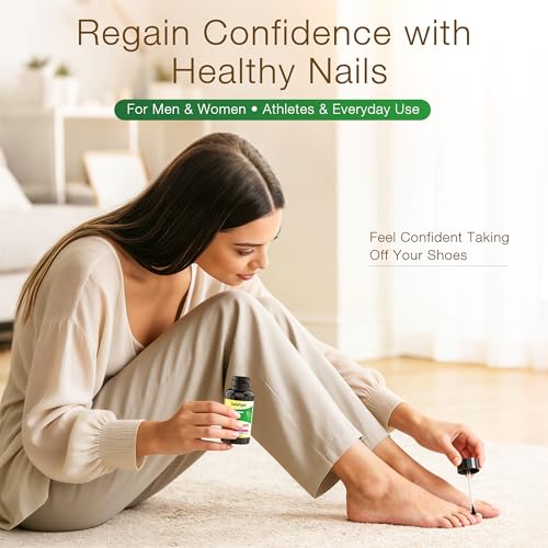Toenail Fungus Treatment Extra Strength - with 25% Undecylenic Acid - SafeFight Nail Repair Solution for Damaged Nails, Ingrown Nails & Discoloration, 30ML 1 Pack 30ML(1 Pack)
