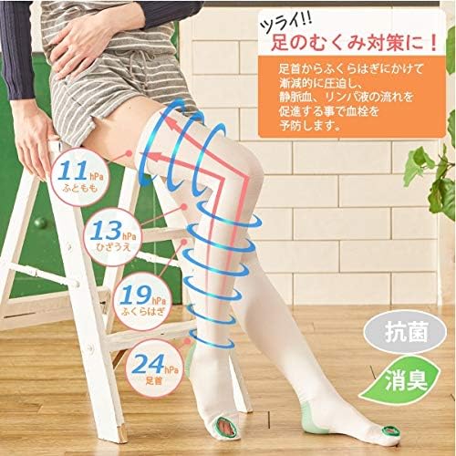 Elastic Stockings, Medical Socks, Long Type, General Medical Equipment, Made in Japan - BeesActive Australia