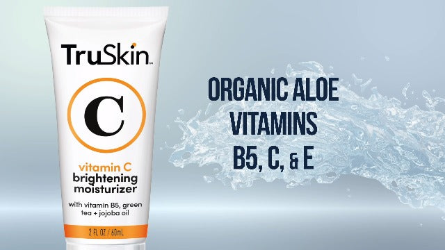 TruSkin Vitamin C Face Cream - Brightening Daily Moisturizer, 4 fl oz 4 Fl Oz (Pack of 1)