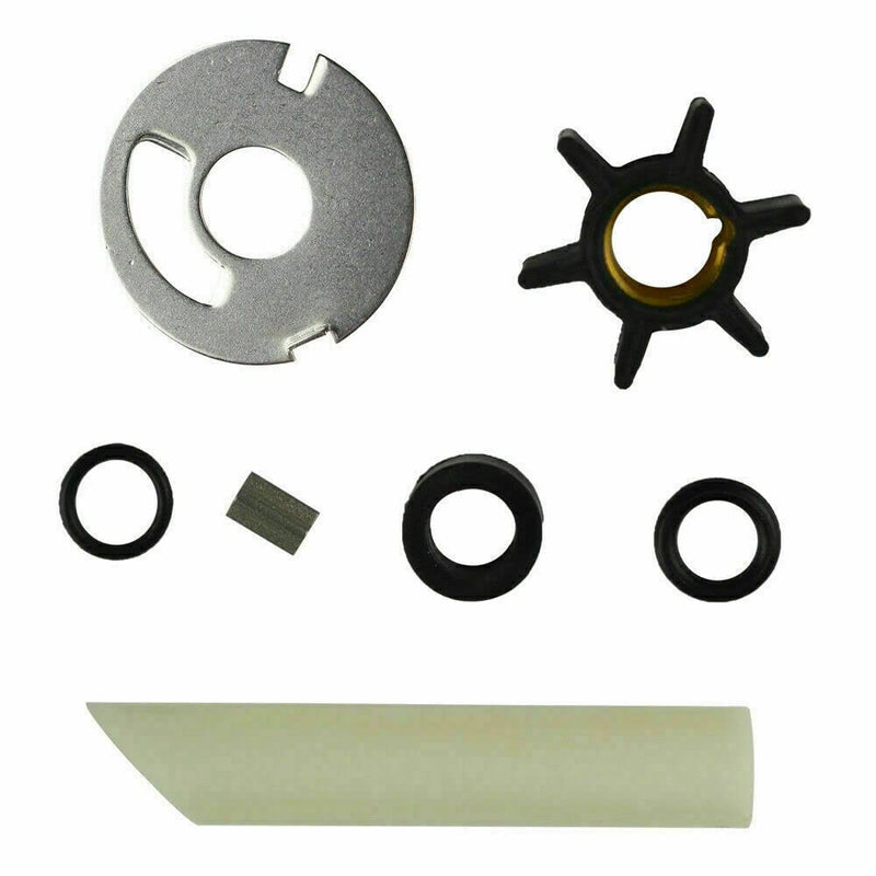 MARKGOO 89981Q1 Water Pump Impeller Repair Kit Replacement for Mercury and Mariner Outboard 4 4.5 6 7.5 9.8 HP Boat Motor Engine Parts 1975-1986 Used Driveshaft Diameter .456 Inch 47-89981T1