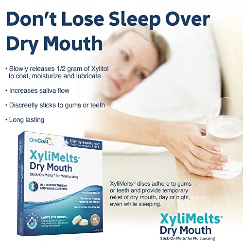 OraCoat® XyliMelts Bundle Slightly Sweet 100 Count and Slightly Sweet 40 Count, Dry Mouth Relief Products
