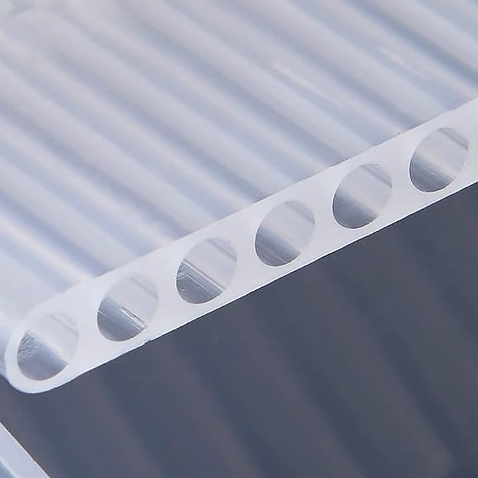 Nail Bit Case, Transparent, 20 Holes, Set of 4, Nail Drill, Drill Bit, Stand, Nail Storage Box - BeesActive Australia