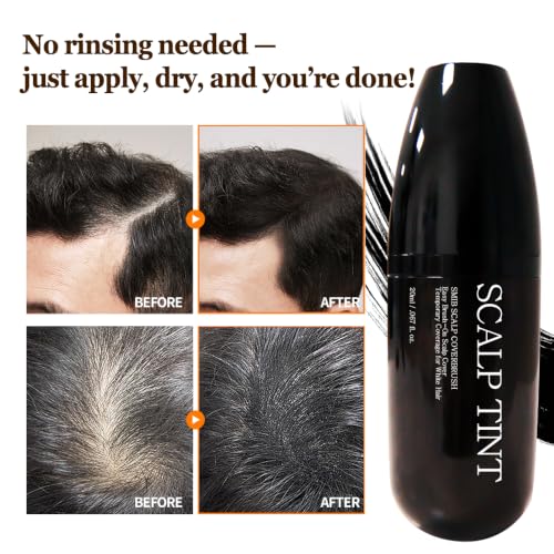 SMIB Scalp Tint Brush – Waterproof & Sweatproof 0.67fl oz (Black)