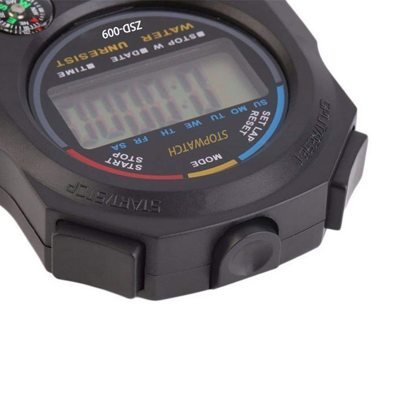 12 Pack Multi-Function Electronic Digital Sport Stopwatch Timer, Large Display with Date Time and Alarm Function,Suitable for Sports Coaches Fitness Coaches and Referees 12pack