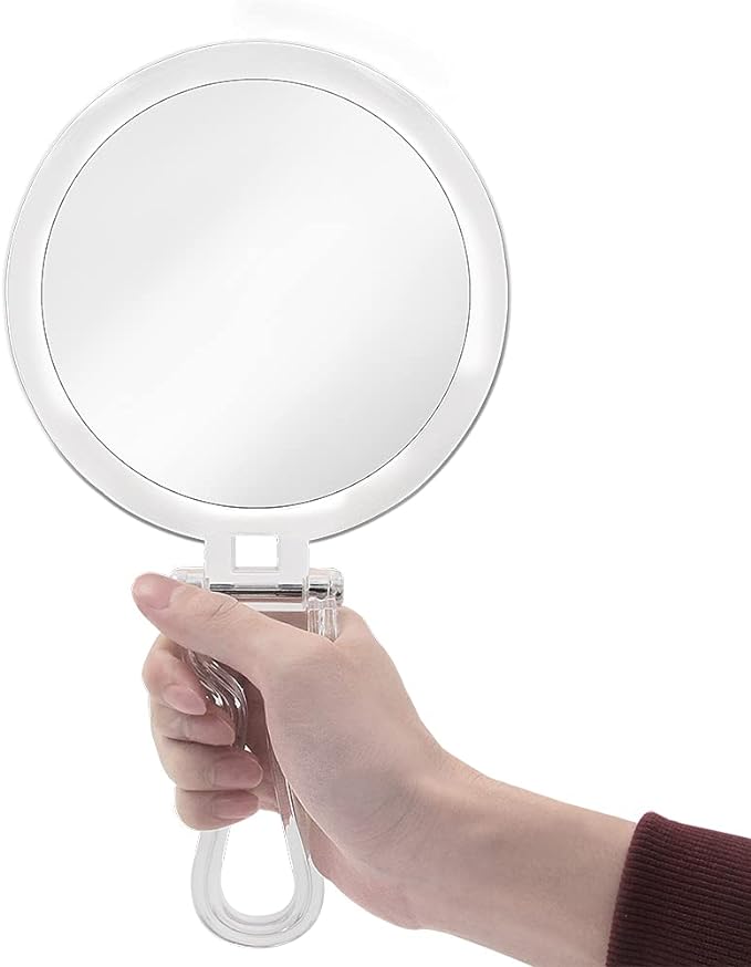 Cheftick Double Sided Makeup Mirror, Double Sided 7x and Equal Magnification 7x Magnifier Foldable Makeup Mirror, Round (M) -  Australia