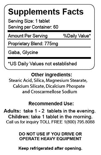 Neuro G Stabilize Your Emotions - Brain Health 60 Tablets - Highly Concentrate Dietary Supplement