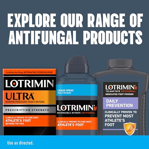 Lotrimin AF Athlete's Foot Liquid Spray, Miconazole Nitrate 2%, Proven Clinically Effective Treatment of Most Athlete's Foot, 4.6 Ounce (Pack of 3)