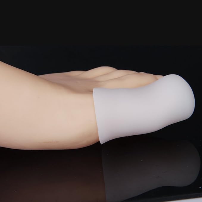 [Footful] Toe protection cap Toe protector Toe nail protection cap Silicone (L) - BeesActive Australia