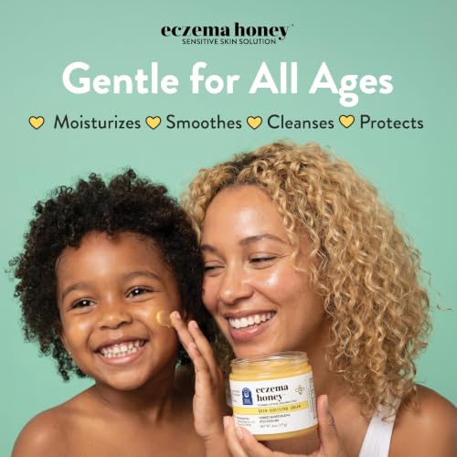 ECZEMA HONEY Original Skin-Soothing Cream for Dry Itchy Skin (4 Oz)