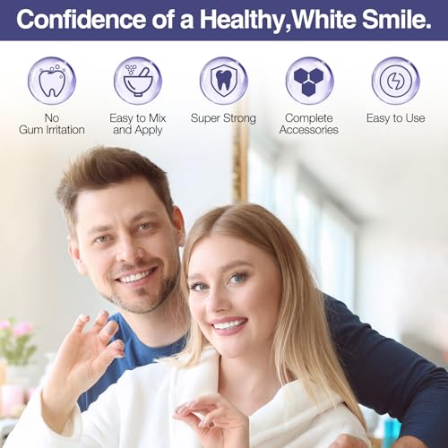 Zinc Oxide Eugenol Dental Cement Tooth Repair Kit for Broken Teeth, Temporary Filling for Crowns, Tooth Filler, Cavity Filler (Natural White) Natural White