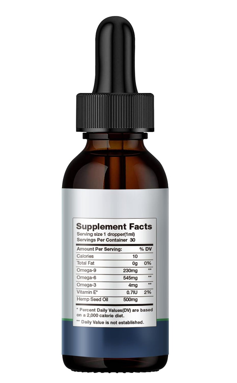 Hemp Oil for Dogs and Cats - Hip Joint Health Support - Hemp Oil Drops