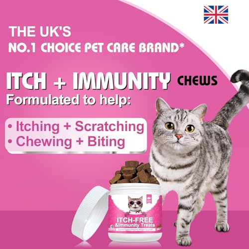 Bailey & Buddies Cat Probiotics & Allergy Relief Bundle – Digestive Support, Itchy Skin Relief, Immune & Gut Health Supplements for Cats