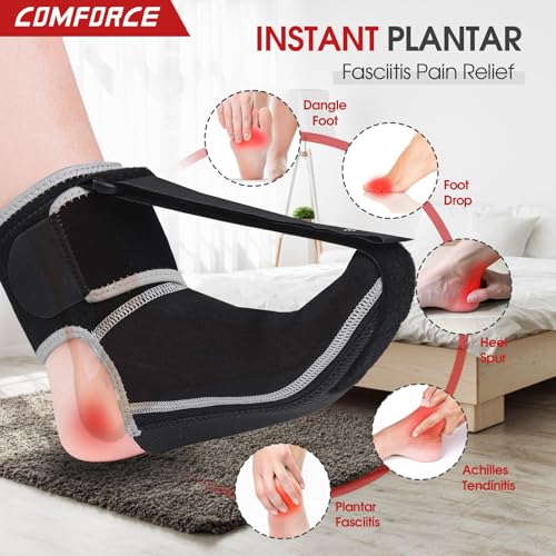 Plantar Fasciitis Night Splint Socks, Ankle Brace for Sprained Ankle