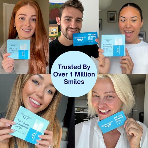 MySweetSmile Teeth Whitening Strips – 14 Treatments + 7 Free (42 Strips)