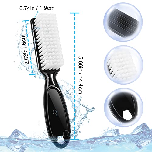 24 Pcs Handle Grip Nail Brush, NICEMOVIC Hand Fingernail Cleaner Brush Manicure Tools Scrub Cleaning Brushes Kit, Use for Toe and Nail Cleaning (Bright Colors) Cleaning(Bright Colors) Bright