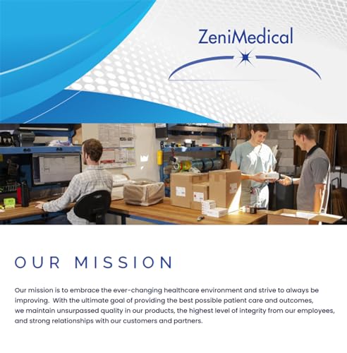 ZeniContact (4" x 7") Silicone Contact Wound Dressing, Sterile, 100% Open Mesh Non-Adhering Dressing, Can be Cut to Shape, Flexible & Soft, Primary Dressing, 10/Box