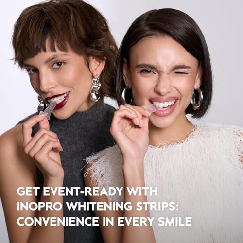 InoPro Advanced Teeth Whitening 21 Treatments Kit + Natural Whitening Hydroxyapatite Toothpaste with Probiotic for Sensitive Teeth 5oz