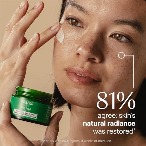 Weleda Skin Food Face Care Nourishing Day Cream,1.3 Fluid Ounce,Plant Rich Moisturizer with Olive Leaf Extract,Squalane and Chamomile,(Pack of 2) 1.3 Fl Oz (Pack of 2)