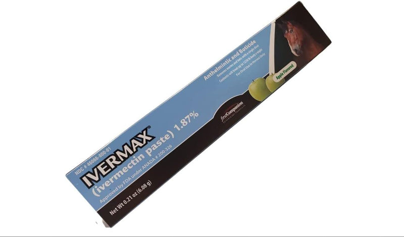 Ivermax (Ivermectin) Equine Paste 6.08 Gram 1 Pack, Blue - BeesActive Australia
