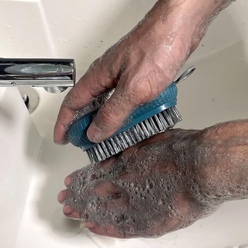 Nail Brush for Cleaning Fingernails, 1Pack Heavy Duty Nail Brushes Remove Dirt and Paint Fingernail Brush Deep Cleaning Mechanical Nail Scrub Brush