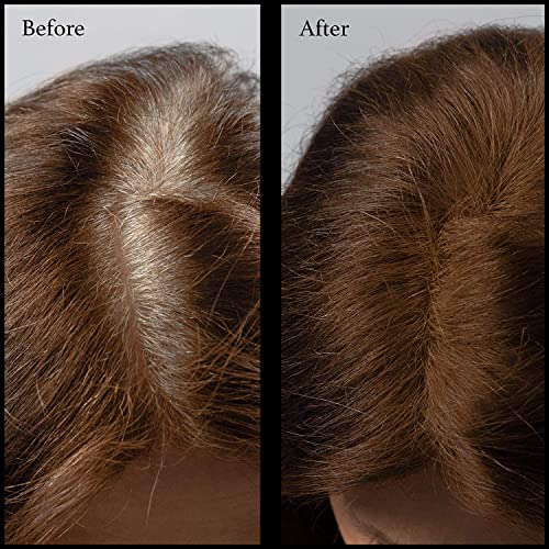 Root Concealer Touch Up Powder | All-Natural Crushed Minerals | Gray Hair Cover for Black, Brown, Auburn and Blonde .30 oz (Light Auburn, Without Brush) Light Auburn