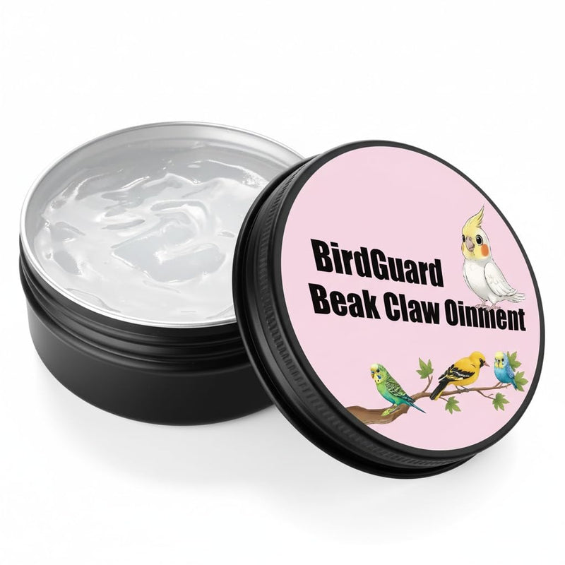 XANADU Bird Beak Oil & Feet Ointment, BirdGuard Balm for Parrot Beak Care & Cracked Claws, Moisturizing Relief for Dry Beaks & Skin, Budgies & Cockatiels