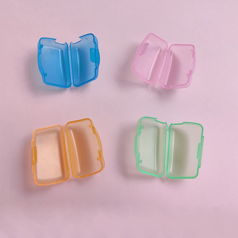 10 Pieces Portable Toothbrush Containers Travel Toothbrush Cap Cover Tooth Brush CapsConvenient for Travel, Home, Office and Hotel Use - BeesActive Australia