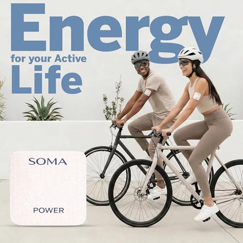 Soma Power Creatine Patches, Vegan and Latex-Free Adhesive, Daily Wear
