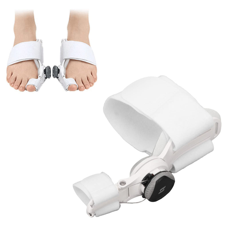 Hallux Valgus Bunion Corrector for Women and Men,Orthopedic Bunion Toe Straightener,Adjustable Bunion Splint for Bunion Relief Black Buckle(1PC)