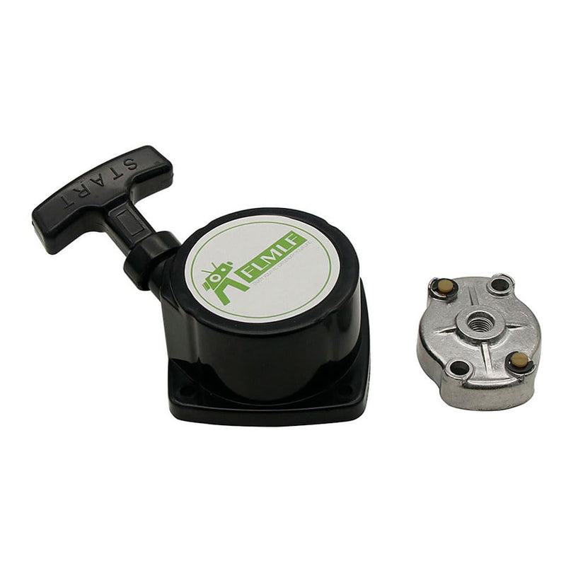 Rc Marine 26cc 29cc 30cc Engine Pull Starter for Zenoah CY RCMK QJ BWS Rc Racing Boat Parts Distance Between Mounting Holes is 50mm (Black) Black