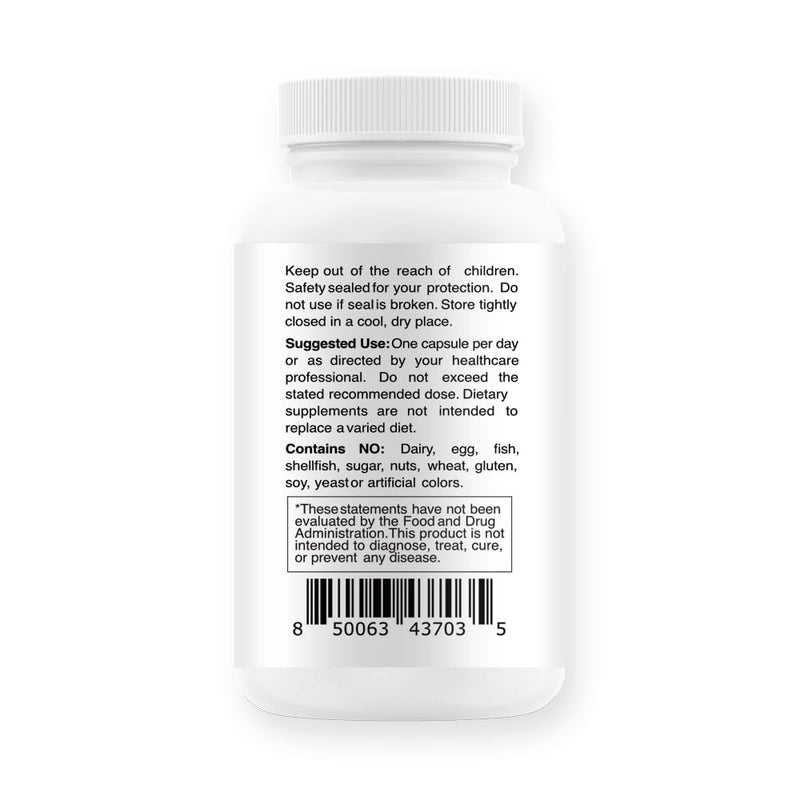 B2-400 Pure Riboflavin 400mg Supplement, 60 Veggie Capsules | for Nervous System Health, Cell Function*, Brain Clarity*, and Energy Metabolism*, Non-GMO Formula, Gluten Free, Dairy Free 60 Count (Pack of 1)