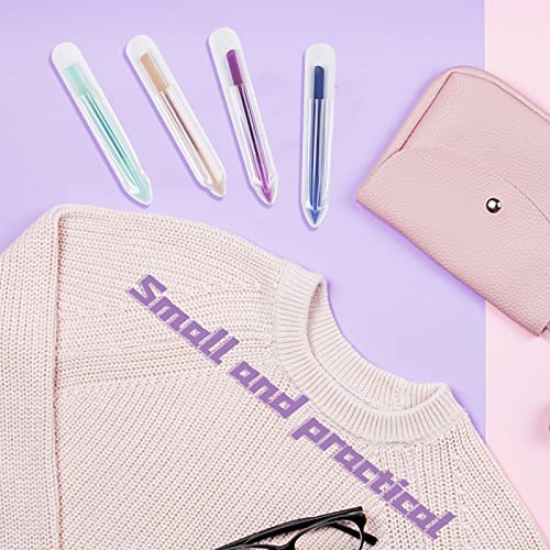 4Pcs Glass Cuticle Pusher, Crystal Cuticle Remover Pusher Sticks Set1