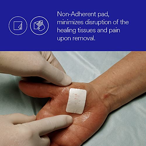 3M™ Tegaderm™ +Pad Film Dressing with Non-Adherent Pad, 3586