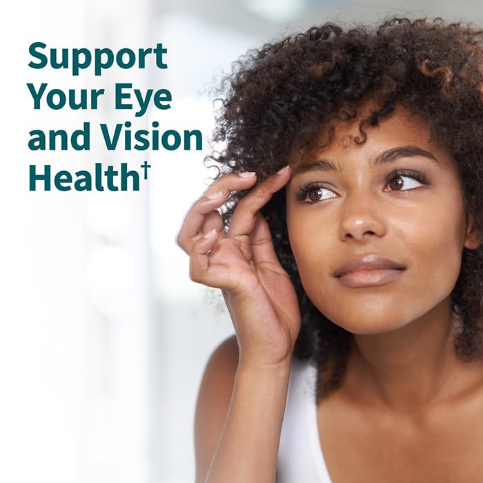 Garden of Life Herbals Eye Health Supplement with Sunflower & Safflower Oil, Lutein, Zeaxanthin & Black Currant for Dry Eyes & Healthy Vision Support – Gluten-Free, Berry Flavor, 30 Vegan Softgels