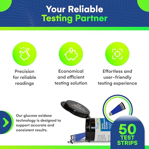 TruePoint Blood Glucose Test Strips, 50 Count, for Ultra Series Meters 1 Pack (50 per Pack)