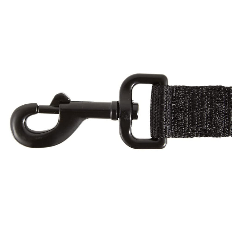 KONG Reflective Shock Absorbing Hands-Free Bungee Dog Leash 6' (Black)