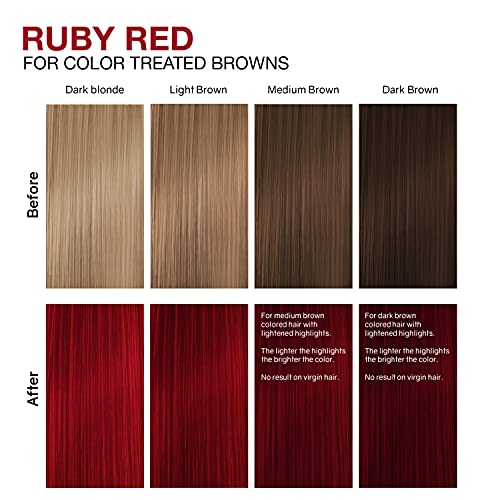 Celeb Luxury Colorwash Color Depositing Shampoo - Color Refresher, Vegan Hair Dye, Bondfix Bond Rebuilder, Viral and Gem Lites Ruby